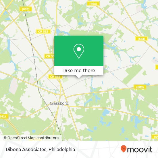 Dibona Associates map