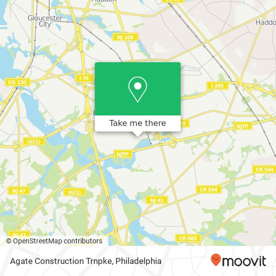 Mapa de Agate Construction Trnpke
