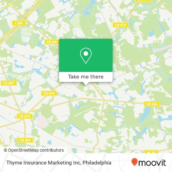 Mapa de Thyme Insurance Marketing Inc