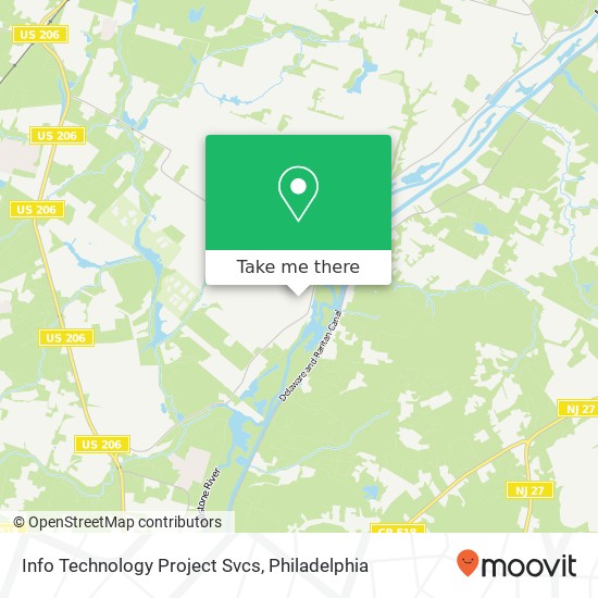 Mapa de Info Technology Project Svcs