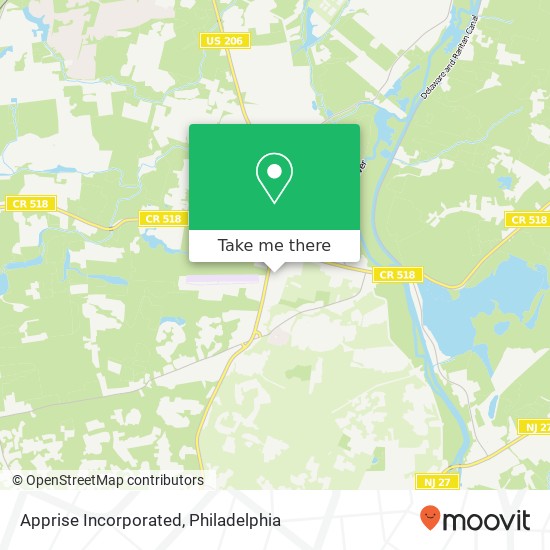 Apprise Incorporated map