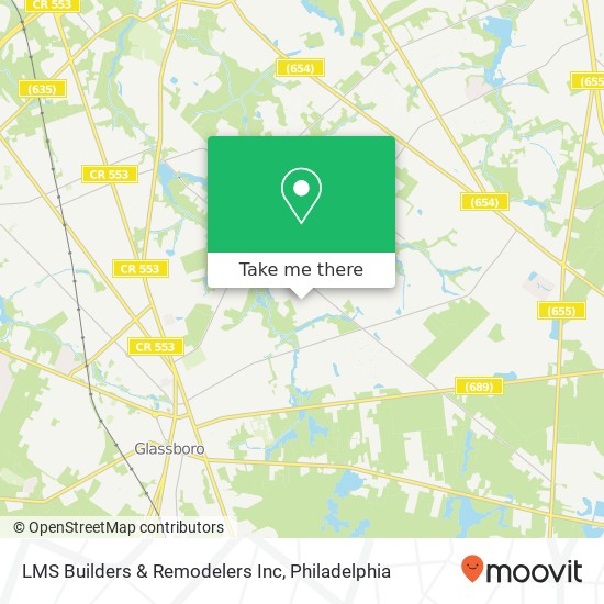 Mapa de LMS Builders & Remodelers Inc