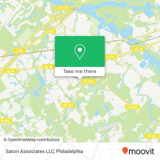 Mapa de Satori Associates LLC