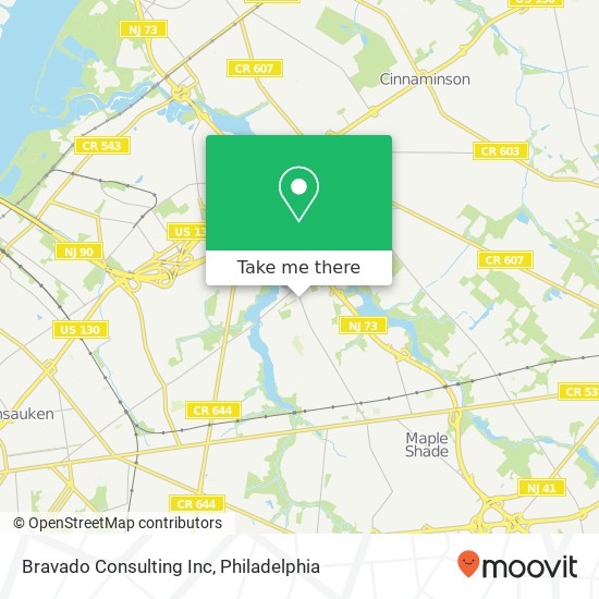 Bravado Consulting Inc map