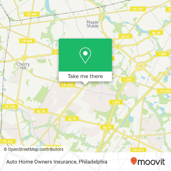 Auto Home Owners Insurance map