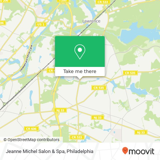 Jeanne Michel Salon & Spa map