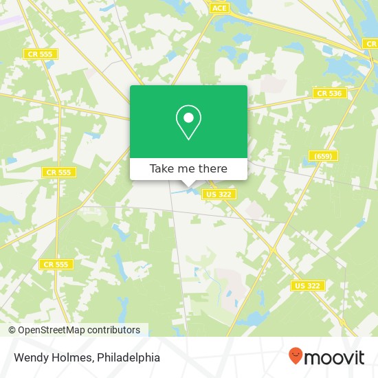 Wendy Holmes map