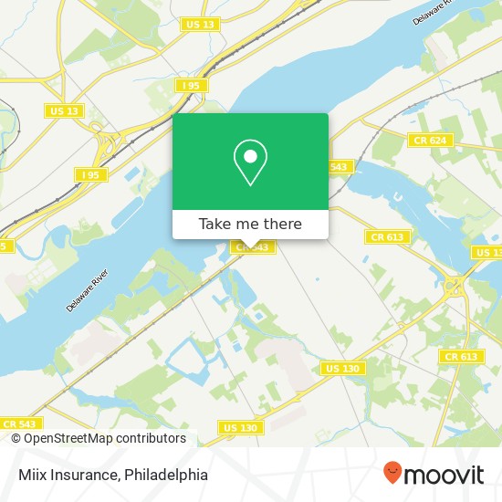 Miix Insurance map