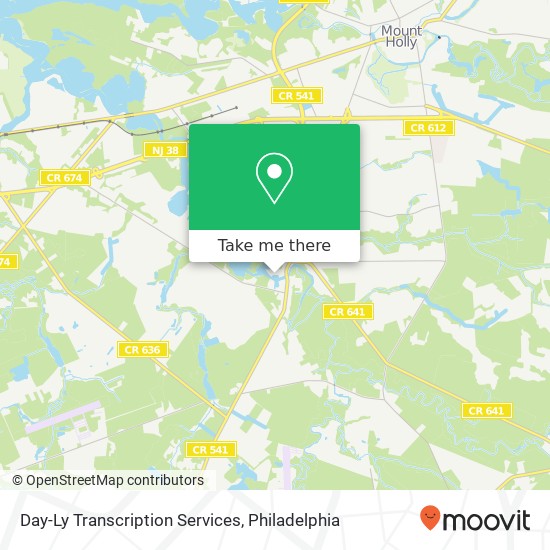 Day-Ly Transcription Services map
