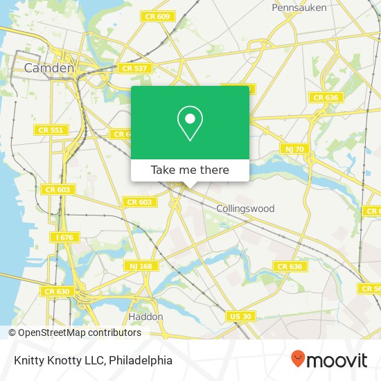 Knitty Knotty LLC map