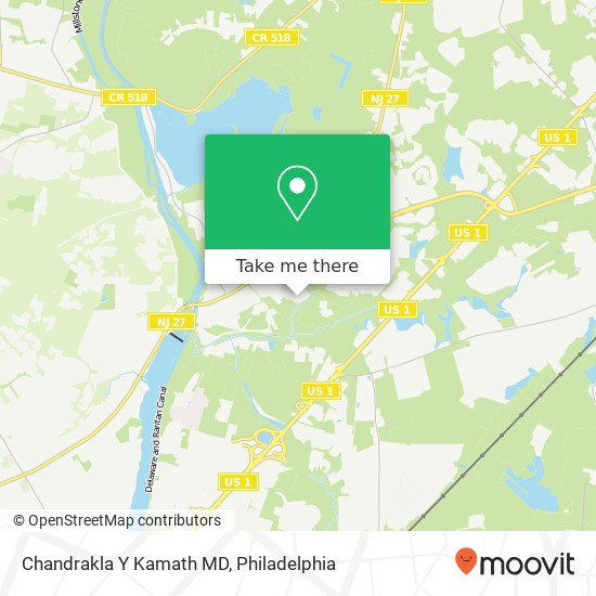 Chandrakla Y Kamath MD map