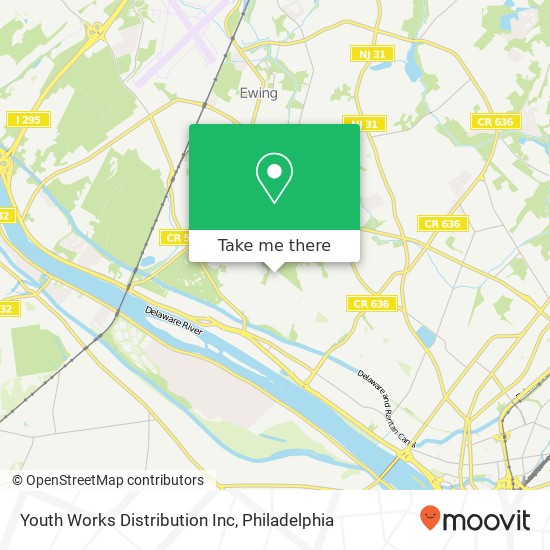 Youth Works Distribution Inc map