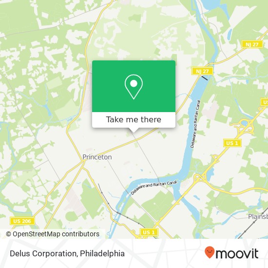 Delus Corporation map