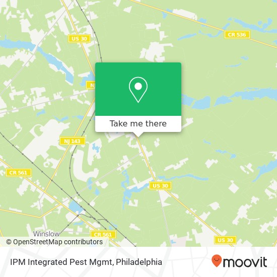 Mapa de IPM Integrated Pest Mgmt