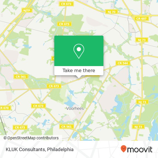 KLUK Consultants map