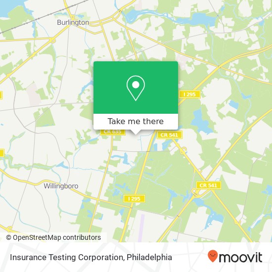 Mapa de Insurance Testing Corporation