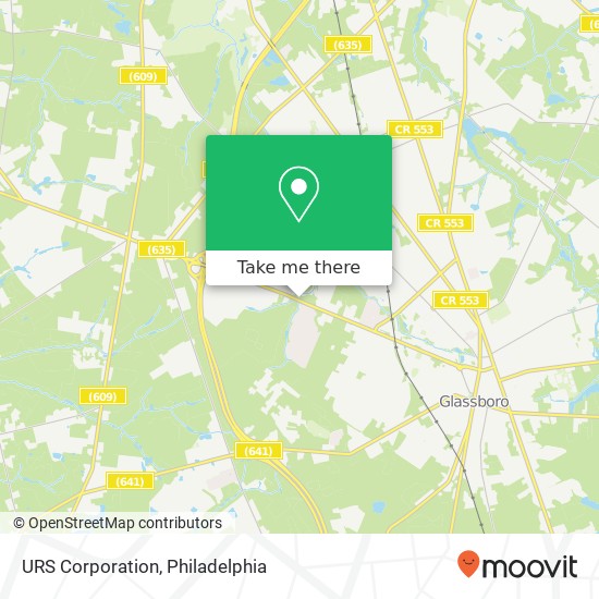 URS Corporation map