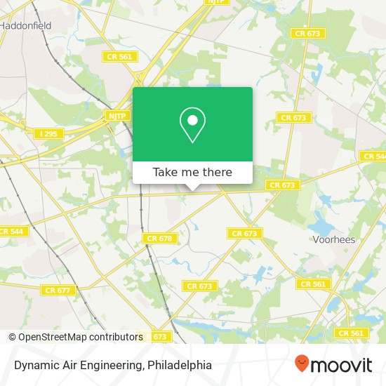 Mapa de Dynamic Air Engineering