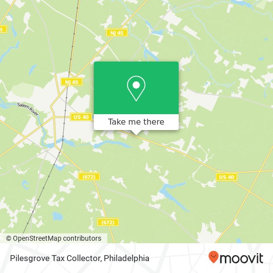 Pilesgrove Tax Collector map