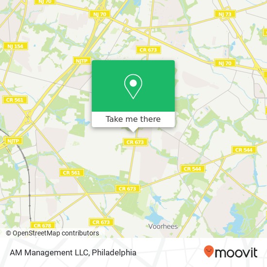 AM Management LLC map