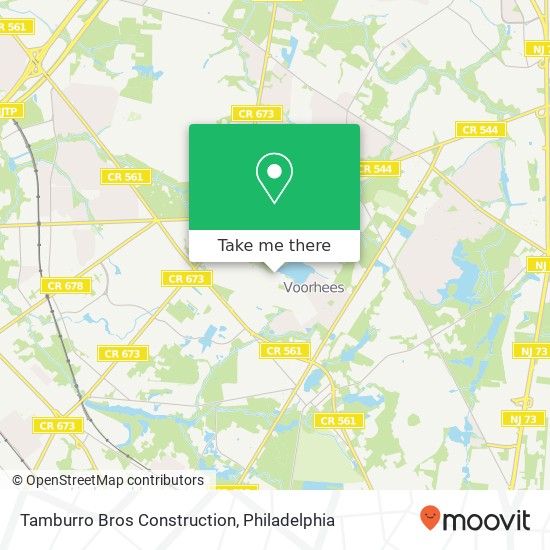 Mapa de Tamburro Bros Construction