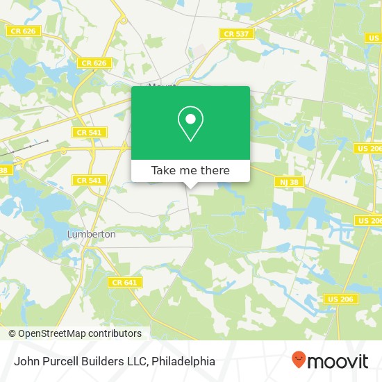 John Purcell Builders LLC map