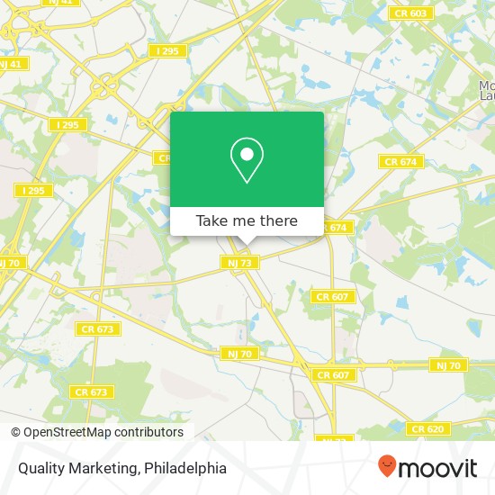 Quality Marketing map