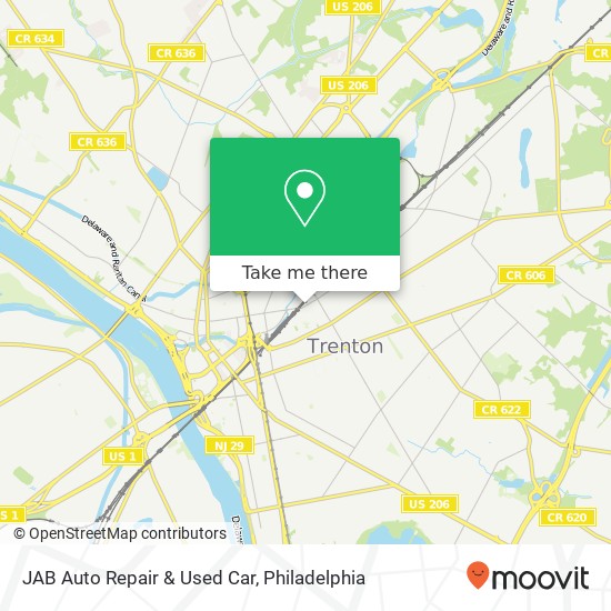 JAB Auto Repair & Used Car map