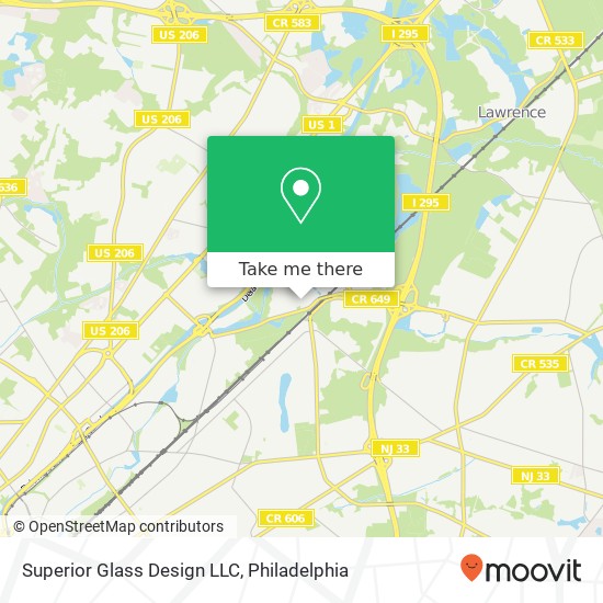 Superior Glass Design LLC map