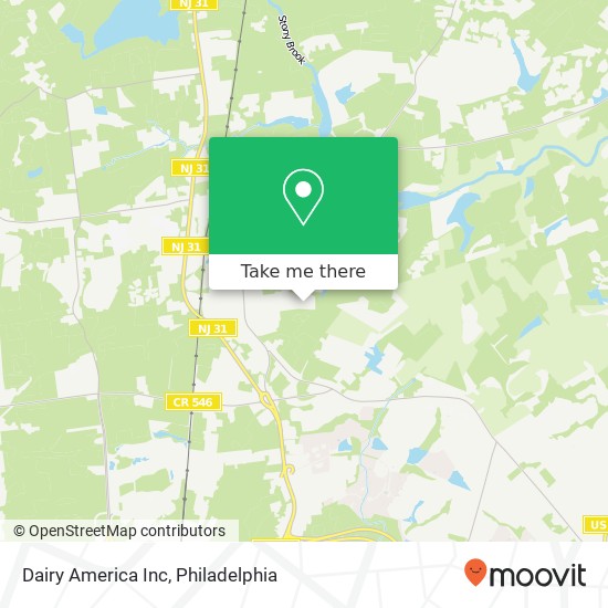 Dairy America Inc map