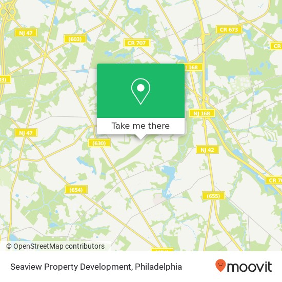 Seaview Property Development map