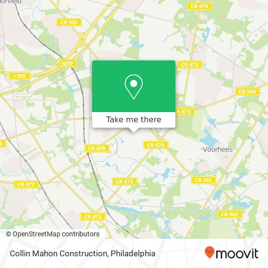 Collin Mahon Construction map