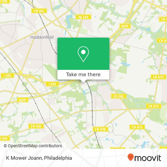 K Mower Joann map