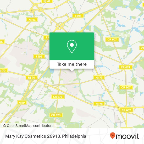 Mary Kay Cosmetics 26913 map