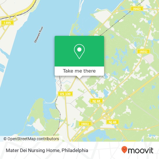 Mater Dei Nursing Home map