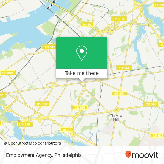 Employment Agency map