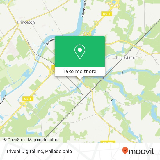 Triveni Digital Inc map