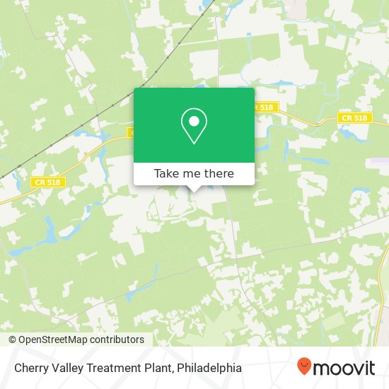 Mapa de Cherry Valley Treatment Plant