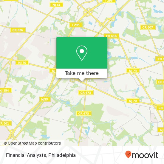 Financial Analysts map