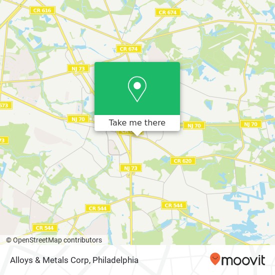 Alloys & Metals Corp map