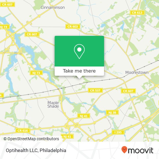 Optihealth LLC map