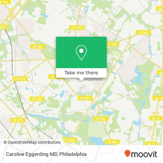 Caroline Eggerding MD map