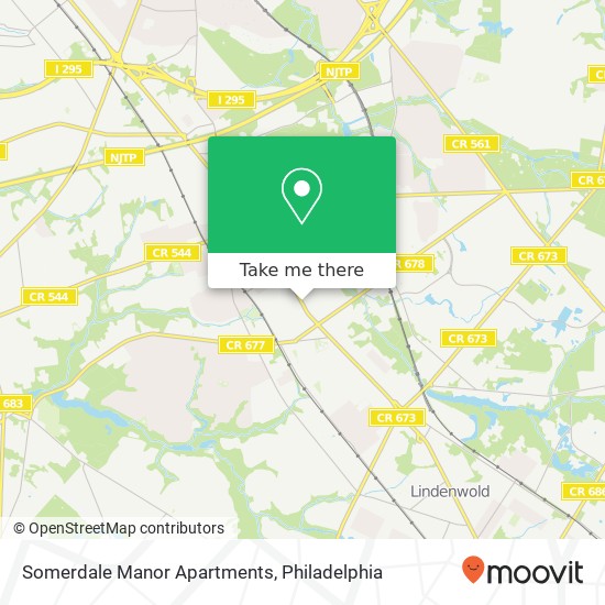 Somerdale Manor Apartments map