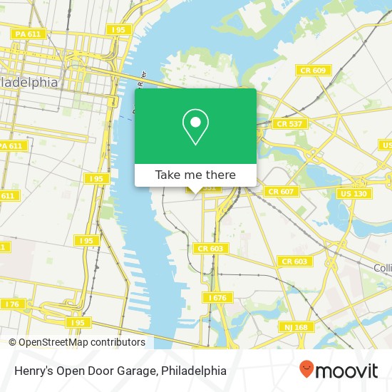 Mapa de Henry's Open Door Garage