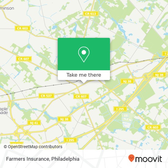 Farmers Insurance map