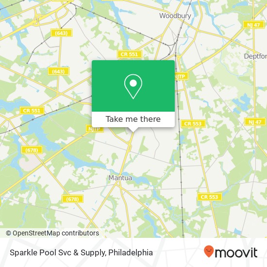 Sparkle Pool Svc & Supply map