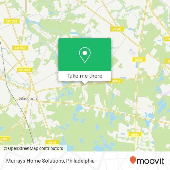 Murrays Home Solutions map