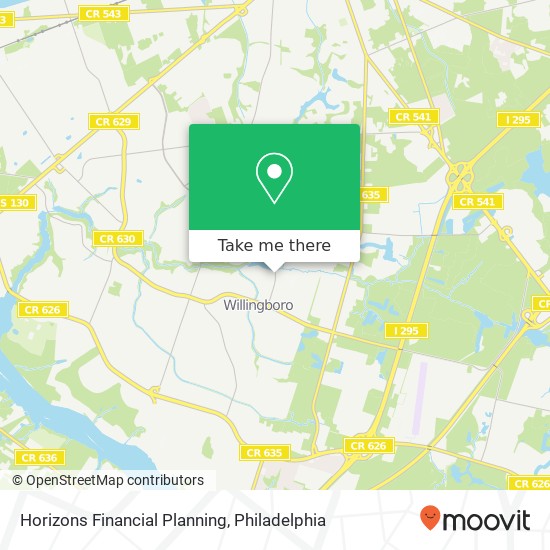 Mapa de Horizons Financial Planning