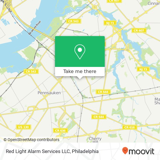 Red Light Alarm Services LLC map