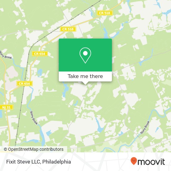 Mapa de Fixit Steve LLC